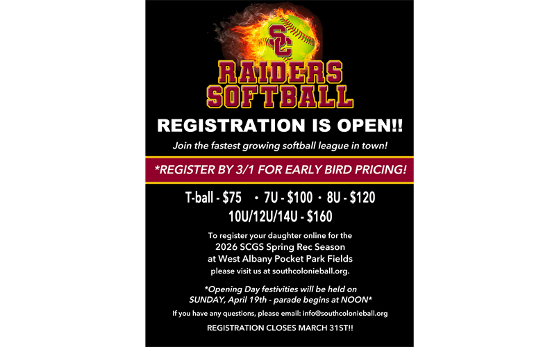 2026 Rec Season Registration